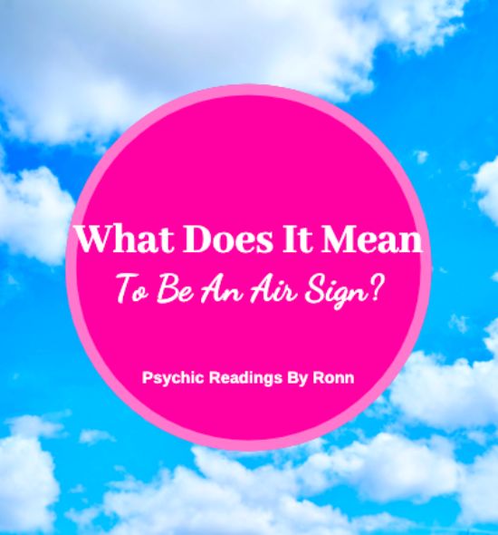 What Does It Mean to Be An Air Sign?